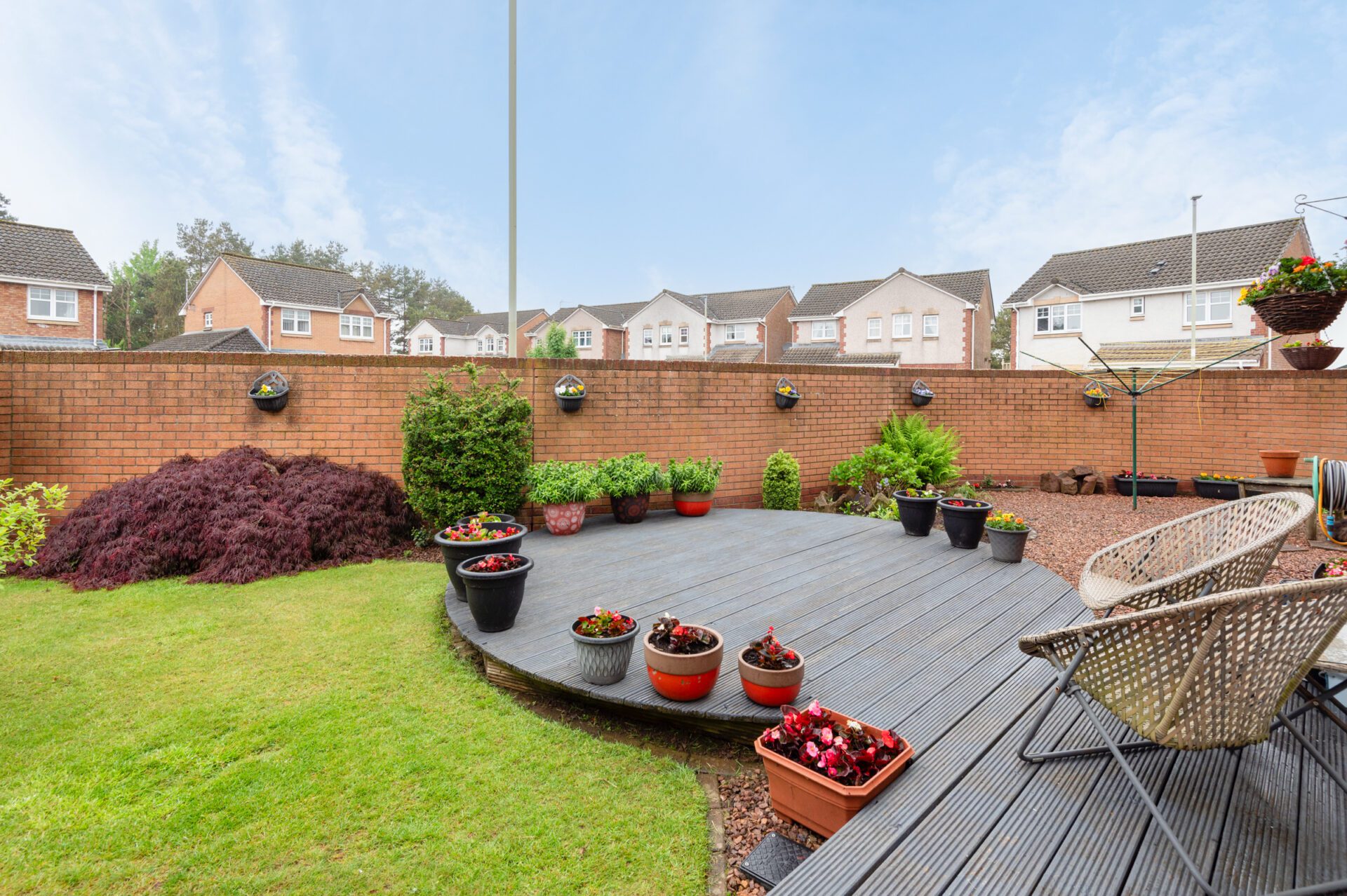 6 rear garden
