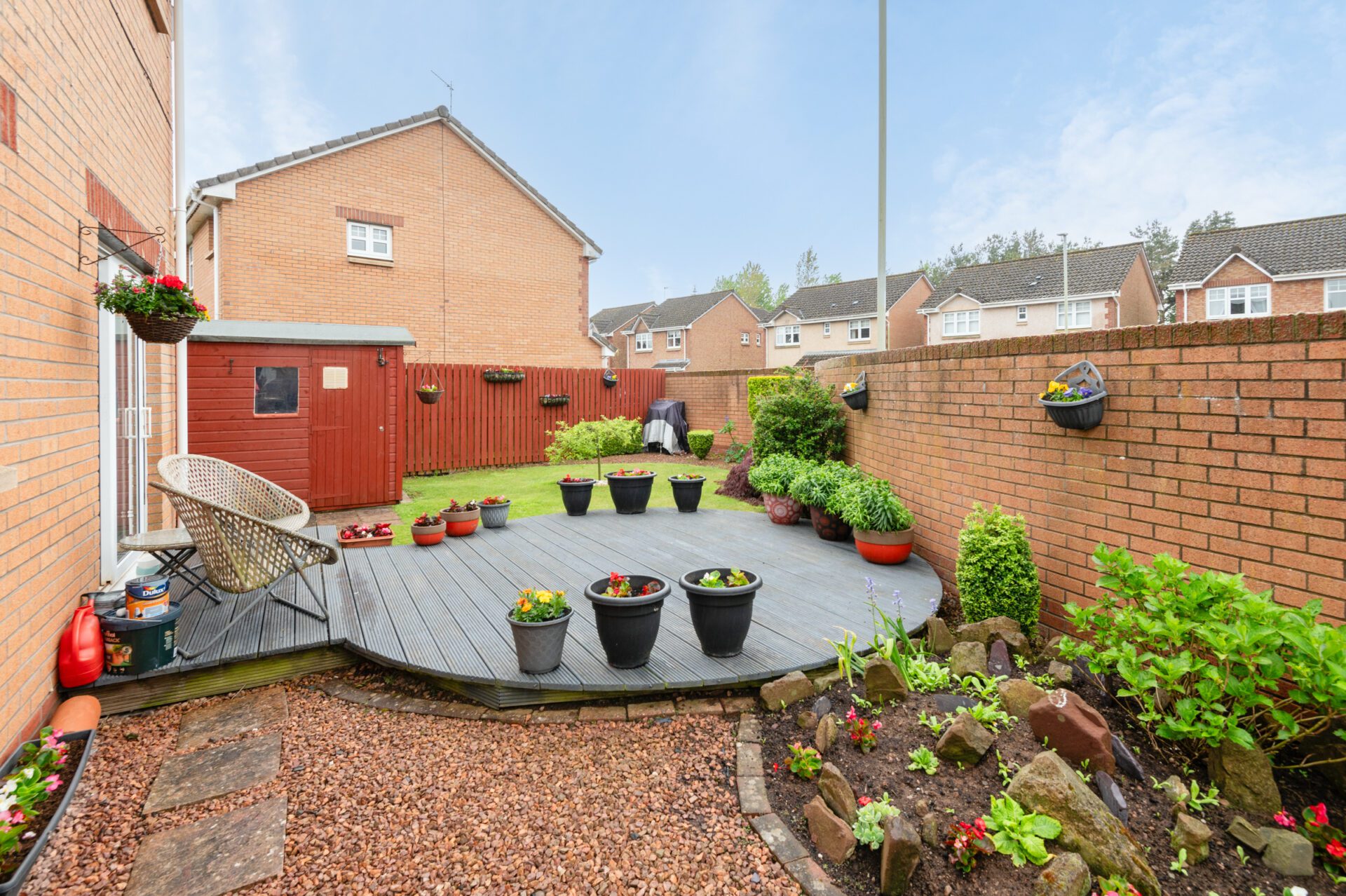 9 rear garden