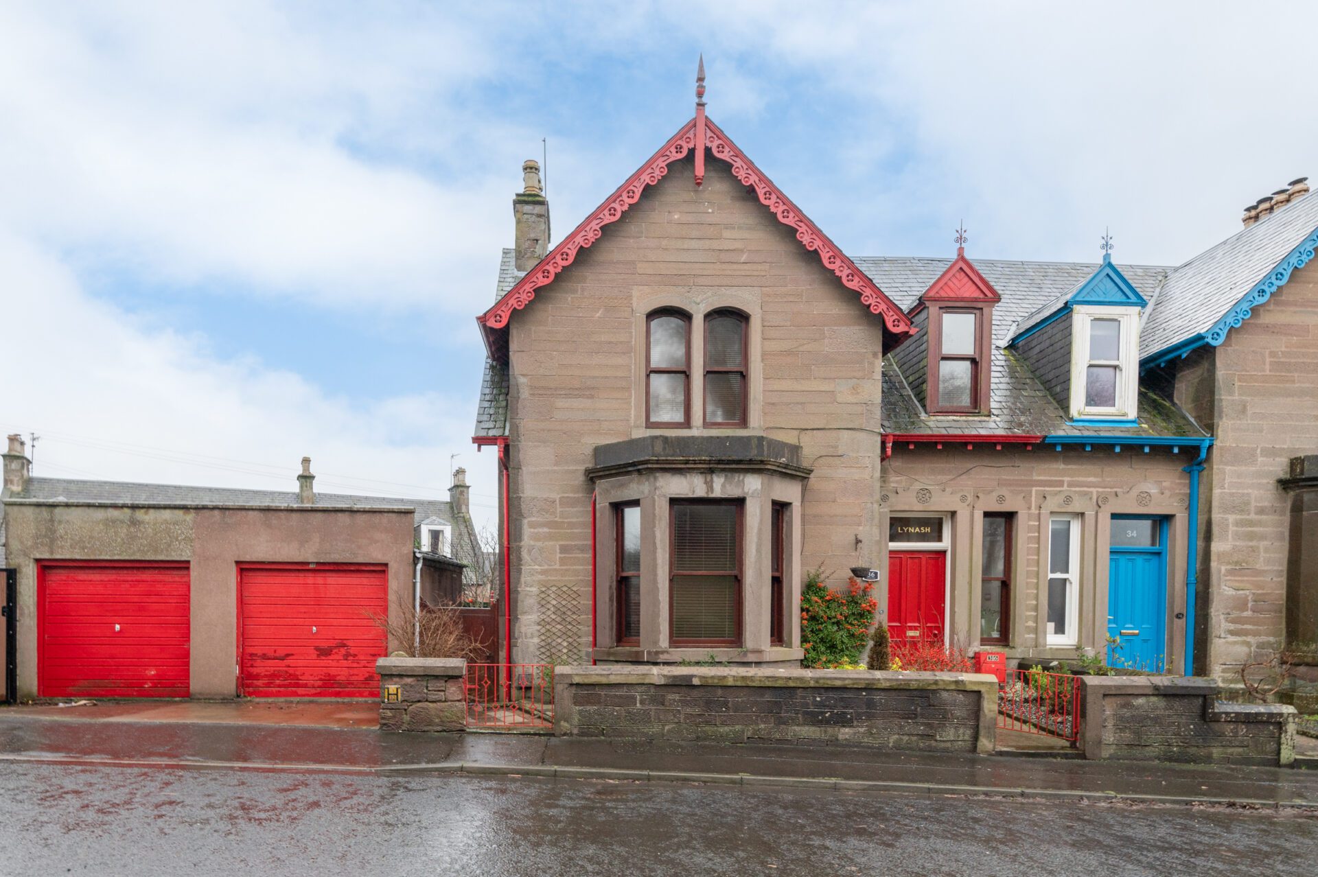 2 front of property